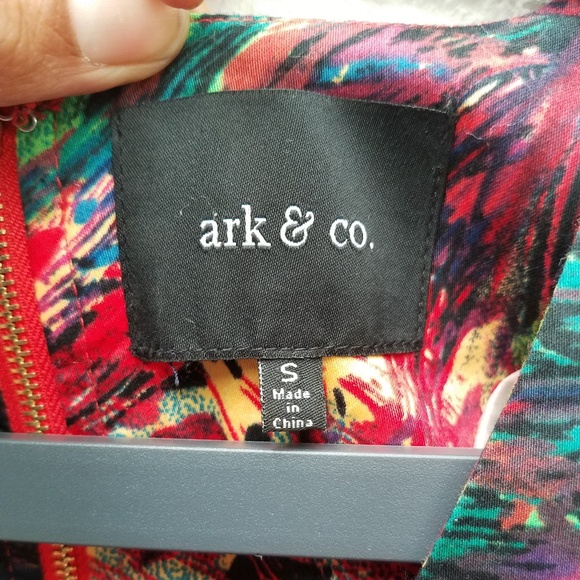 Ark & Co Beautiful Colorful Sheath Dress - Picture 3 of 4